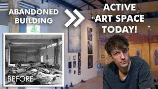 How to transform an Abandoned Building into an Active Art Space? Hin Bus Depot, Georgetown Penang