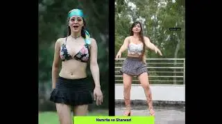 Namrita Malla vs Sharwari Gujjar l Girl | Desi |Model | Indian | Hot | Sexy |#short |#shorts 