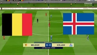 FIFA 20 | Belgium vs Iceland 2020 | UEFA Nations League A Group 2 | Full Match & Gameplay