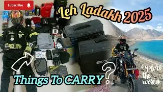 2025 Leh-Ladakh Ride: Smart Packing Tips You Need to Know #lehladakh2025 #punetoladhak #mt15