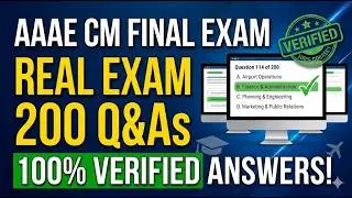 AAAE CM FINALAAAE CM FINAL EXAM REAL EXAM 200 QUESTIONS AND 100 CORRECT ANSWERS VERIFIED ANSWERSAGRA
