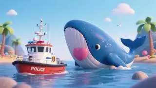Patrol Boat and the Whale&rsquo;s Big Blue Love | Fun Nursery Rhymes & Kids Songs
