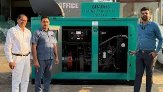 100kVA Silent Generator | Chadha Sunil Brand | Kirloskar Alternator Cummins Engine 100kva Generator