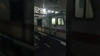 RPM WAP-7 37514 Shunting to Pitline at SBC #shorts #youtube #wap7 #rpm #sr #swr #kjm #lgd #trains