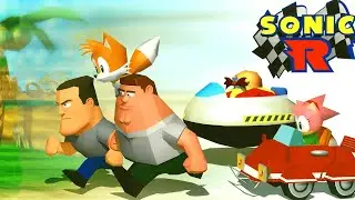 Джо Свенсон и Питер в Sonic R (часть 2)