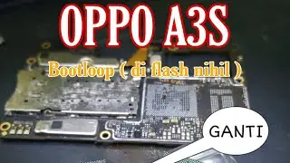 Cpu & eMMC Replacement || Solution Oppo A3s Bootloop Urgent Fix || #shorts