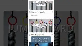 Pilates Reformer Jump Board Workshop | Preview