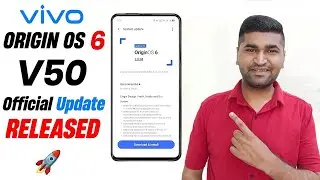 Vivo V50 OriginOS 6 New Software Update | Vivo V50 Android 16 How To Install..?
