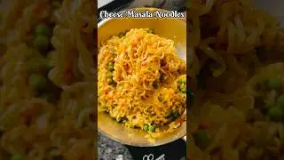 Masala Cheese Yippee Noodles 🧀🍜 | Quick & Cheesy Twist to Instant Noodles!