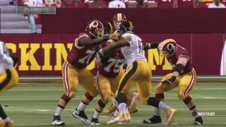 Madden 17 (Career Mode) Rebuilding The Pittsburgh Steelers #2. Steelers VS Redskins