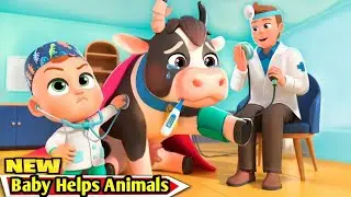 Boo boo animals need help | Animal doctor song for kids | Oly Cartoon TV