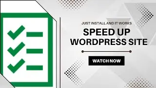Ускорьте работу сайта WordPress на мобильных устройствах и компьютерах! | Работает сразу после ус...