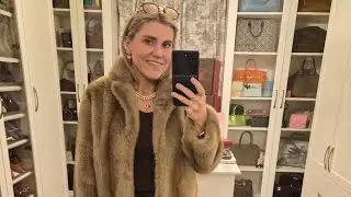 A Luxe Week of Outfits: Fur, Satin, Bvlgari & Ralph Lauren