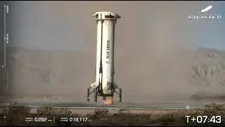 ПРИЗЕМЛЕНИЕ! Новый ускоритель Shepard NS-37 идеально приземлился.