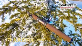 Рыбалка. Ловим радужную форель. Тест Favorite Arena vivid.