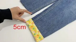 💥Гениальные лайфхаки для создания джинсов своими руками, которые должна знать каждая девушка