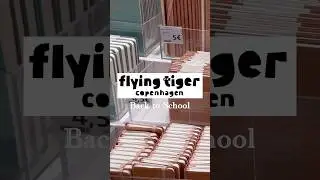 Flying Tiger 😍📚#backtoschool #shopping #flyingtiger #school #diary #haul #shoppingvlog #haulvideo