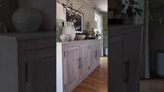 Spring Sideboard Style #metallica #decoratingideas