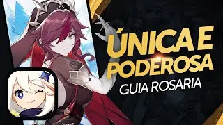 MELHOR SUBDPS de Gelo! Guia Rosaria: Builds, Times e Dicas | Genshin Impact
