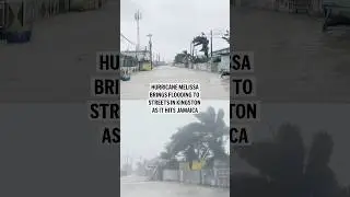Hurricane Melissa floods streets in Kingston as it hits Jamaica