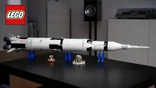 LEGO™ Ideas 92176 NASA Apollo Saturn V - Rebuilding 5K Timelapse