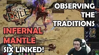 Path of Exile: KUDUKU DOES IT AGAIN! - Linking My Infernal Mantle!