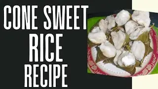Sweet cone recipe