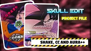Skull Edit Tutorial After Motion Z 💀 | Project Files Included | CC, SHAKE AND CLIPS🔥