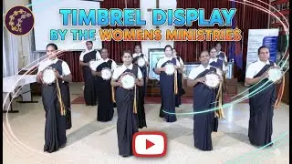 Rhythmic Praise: Women Officers Timbrel Display