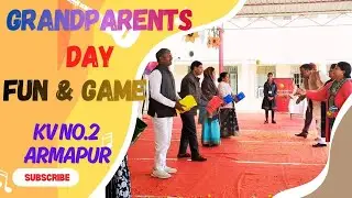 Best Grandparents Day Games Ever | KV Armapur Kanpur | Emotional & Fun Games  Beautiful Celebrations