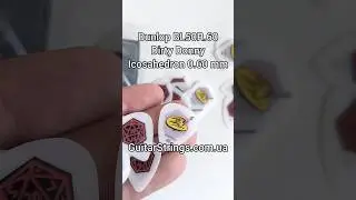 Dunlop BL50R.60 Dirty Donny Icosahedron 0.60 mm #guitarstrings #dunloppicks #dunlop