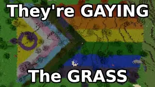 I made a mod that turns grass GAY