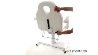 HYDRAULIC CHAIR WITH STOOL