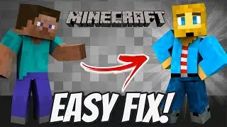 Пользовательский скин Minecraft не отображается! [ЛЕГКОЕ ИСПРАВЛЕНИЕ]
