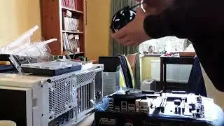 upgrading my 6 year old PC, this a was a live build with no editing of the video.