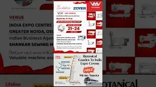 sewing machine exibition #exhibition #sewing machine expo
