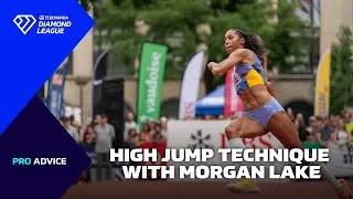 High Jump Technique with Morgan Lake - Wanda Diamond League