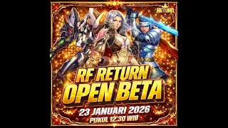 START DARI NOL! 🔥 RF Return Open Beta | Leveling Dari Level 1 (LIVE)