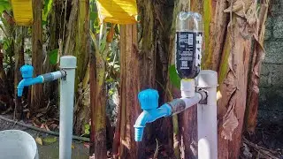 How to Connect Water Pipe Tap Water Pressure Increaser or Booster | PVC Water tap Booster Pump
