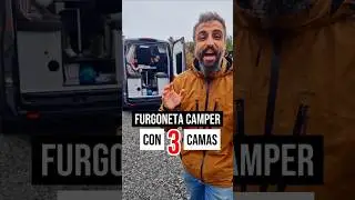 As&iacute; es una FURGONETA CAMPER 4X4 con 3 camas ❗ ❗ #furgonetacamper #vanlife #short