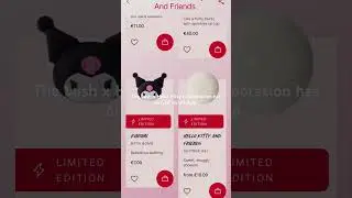 the Lush x Hello Kitty collaboration has arrived on the App #ad #lushxhellokitty