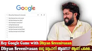 Hey Google Game with Dhyan Sreenivasan | Super Fun Guaranteed | Kenna Show | Milestone Makers
