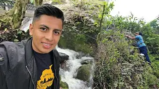 Cascadas fuertes en el invierno, en medio de las Monta&ntilde;as del Cant&oacute;n Pacayas.