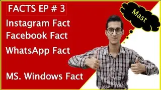 Facts of instagram, Facebook, WhatsApp & MS. Windows | #TechWow | #FactsEpNo3