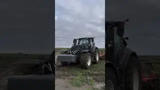 Valtra T175 z pługiem Kuhn w głębokiej orce 🚜😎 #agriculture #poland #valtra