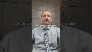 Deceased case settlement in bank account