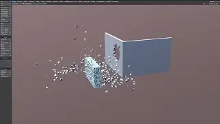 LightWave HardFX - Cloned Ground Collision, Jitter Fix