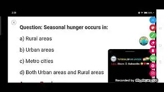 Seasonal hunger occurs in :-