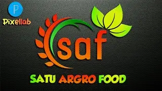 Professional logo design with Pixellab | Agro food logo design | 3d logo design with Pixellab