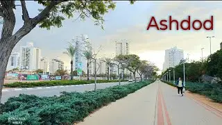 Ashdod City, Virtual Walking, Israel